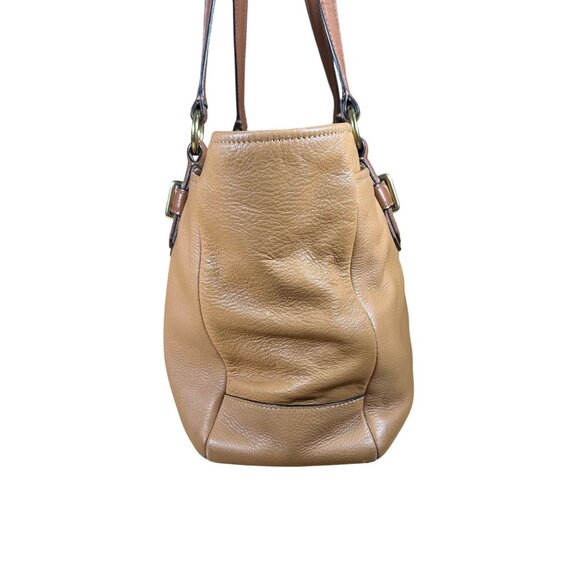 Coach Chelsea East West Jayden Carryall Leather Satchel in Camel - EUC! - Picture 8 of 14